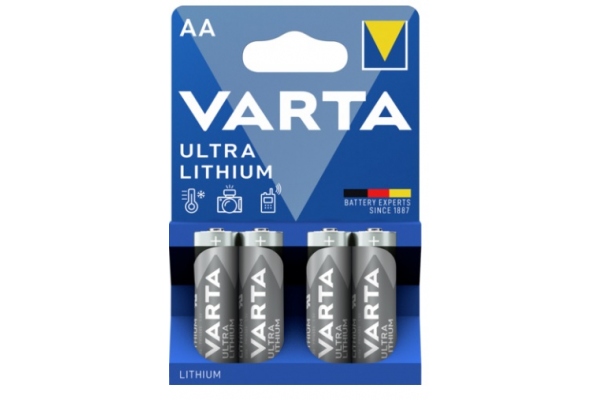 Varta Ultra Lithium AA (R6) Set 4