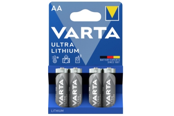 Ultra Lithium AA (R6) Set 4