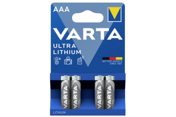 Ultra Lithium AAA (R3) Set 4