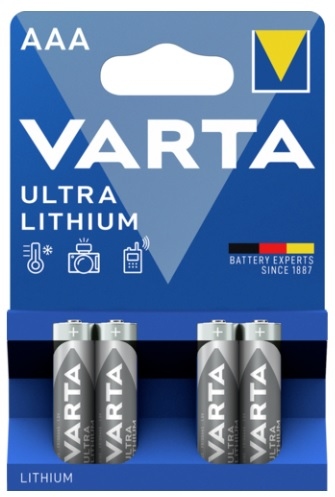 Varta Ultra Lithium AAA (R3) Set 4