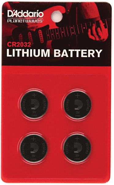 Daddario Lithium Battery 4-pack