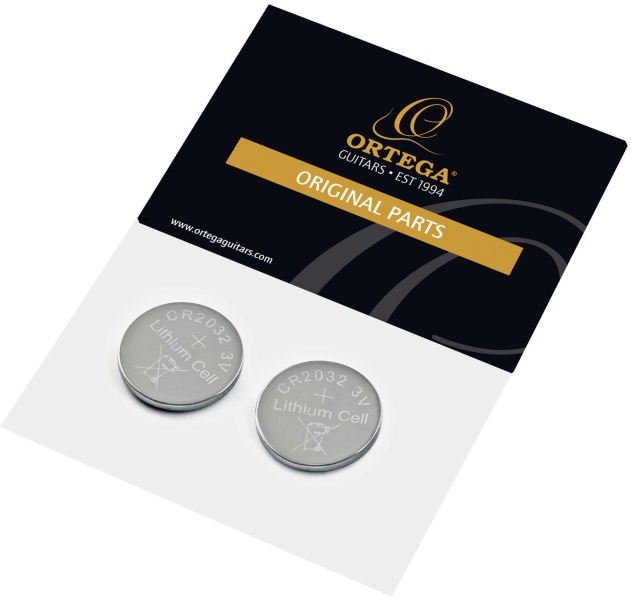 Ortega coin cell battery CR2032/3V - 2 pack