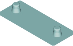 Bază DECOLOCK Alutruss DECOLOCK DQ2-BPMS Base Plate bk