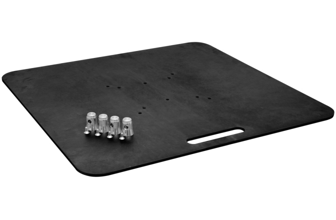 Bază truss Alutruss Base Plate BP-30/M10 80x80 bk