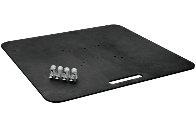Bază truss Alutruss Base Plate BP-40MS 80x80 black