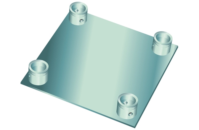 Bază truss Alutruss DECOLOCK DQ4-SBP Base Plate bk