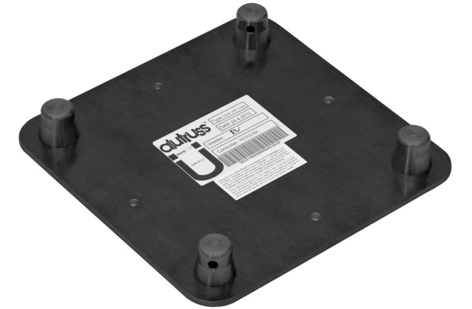 Bază truss Alutruss DECOLOCK DQ4-WPM Wall Mounting Plate MALE bk