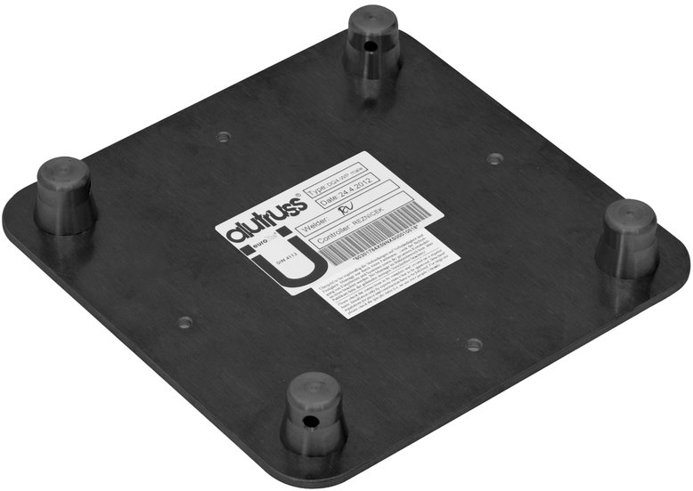 Alutruss DECOLOCK DQ4-WPM Wall Mounting Plate MALE bk