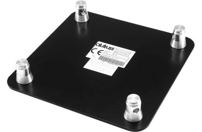 Bază truss Alutruss QUADLOCK End Plate SQQGP-Male M-10 bk