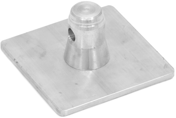 Alutruss SINGLELOCK Base Plate M-10 (square) MALE