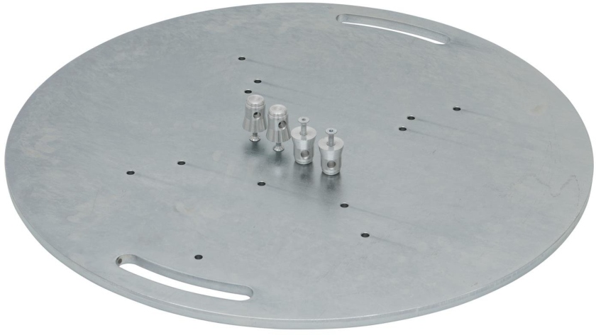 Alutruss Steel Base Plate round type A