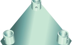 Bază truss Alutruss TRILOCK E-GL33 Base/Wall-Plate QTGP-E