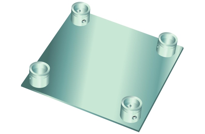 Bază truss în 4 puncte Alutruss DECOLOCK DQ4-BP Base Plate