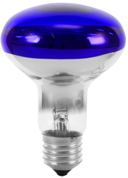 Omnilux R80 230V/60W E-27 blue