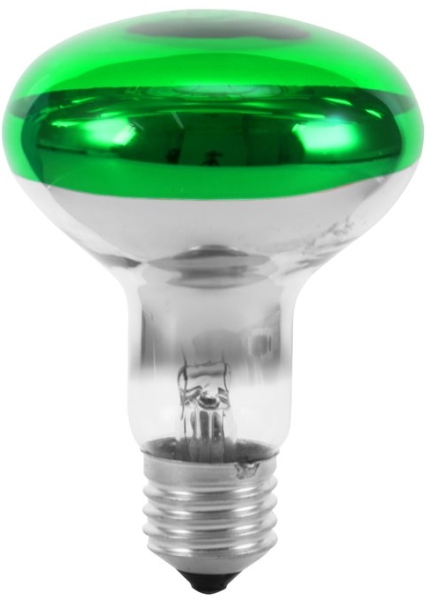 Omnilux R80 230V/60W E-27 green