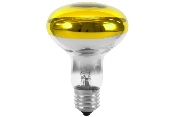 R80 230V/60W E-27 yellow