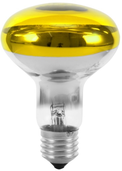 Omnilux R80 230V/60W E-27 yellow