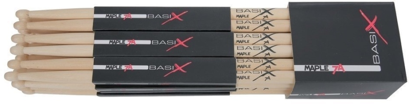 Gewa Bețe tobă Basix Maple 7A set 12 perechi
