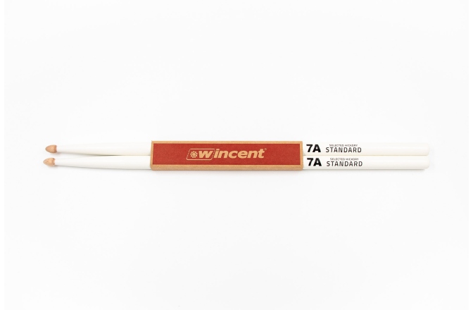 Bețe de tobă Wincent Standard 7A White