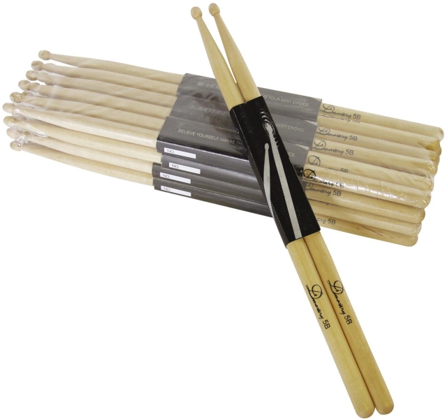 Dimavery DDS-5B Drumsticks, maple
