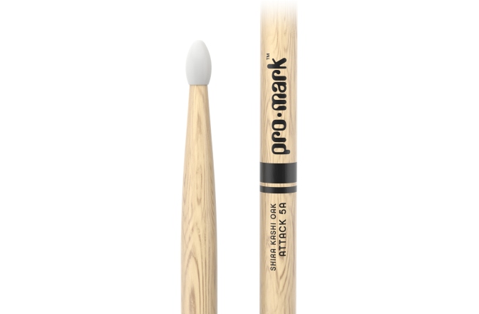Bețe de tobe ProMark Classic Attack 5A Shira Kashi Oak Nylon 
