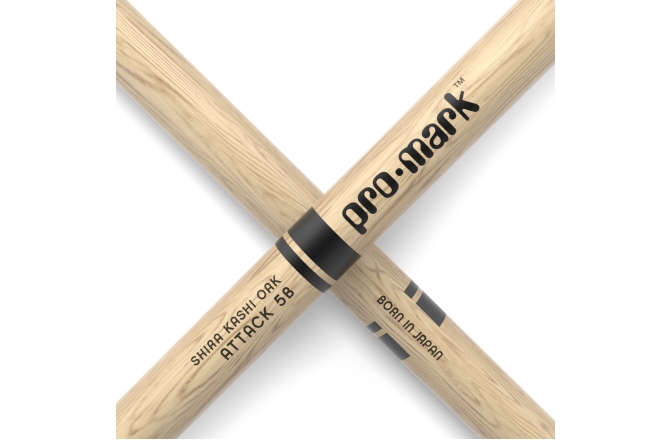 Bețe de tobe ProMark Classic Attack 5B Shira Kashi Oak Nylon 