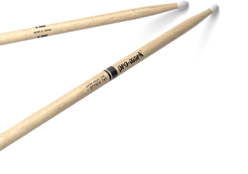 Promark Classic Attack 747 Shira Kashi Oak Nylon