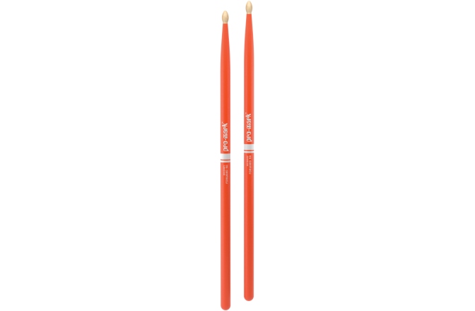 Bețe de tobe ProMark Classic Forward 5A Painted Orange Hickory