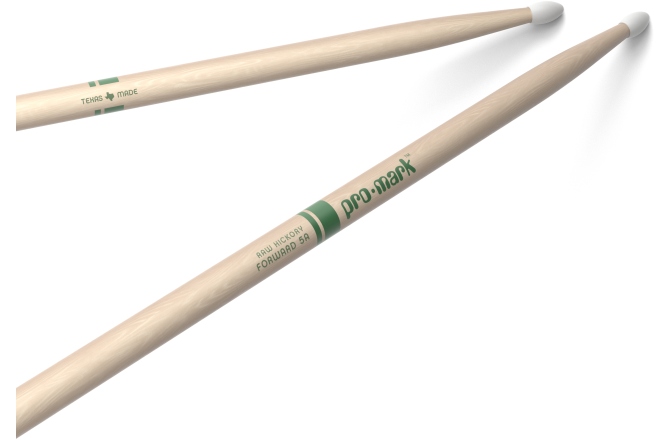 Bețe de tobe ProMark Classic Forward 5A Raw Hickory Nylon 