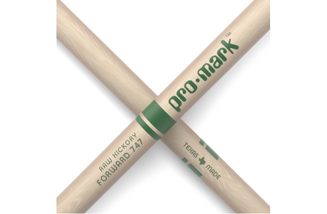 Bețe de tobe ProMark Classic Forward 747 Raw Hickory Nylon 