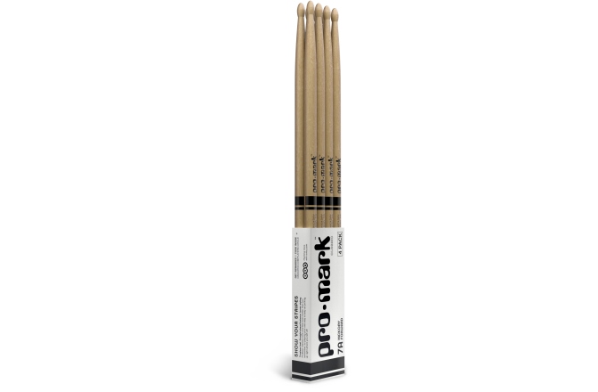 Bețe de tobe ProMark Classic Forward 7A Hickory 4-Pack