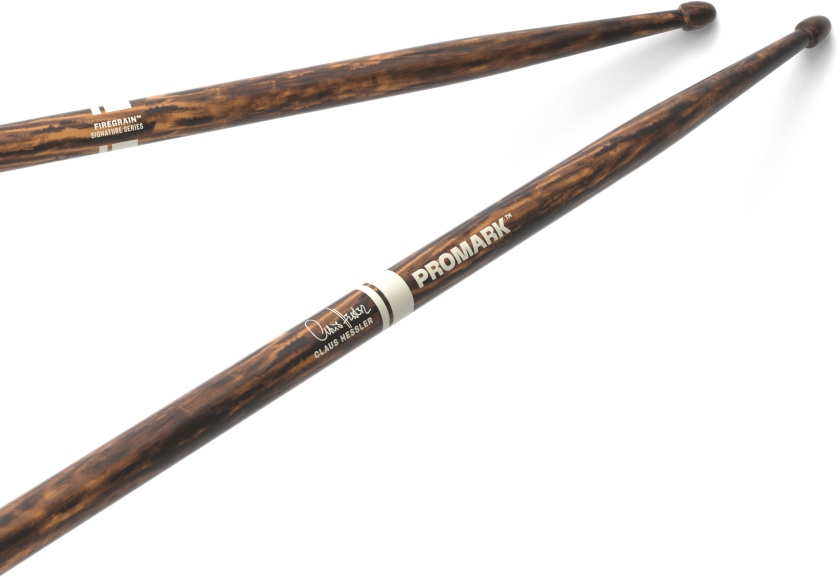 Promark Claus Hessler ActiveGrip Clear FireGrain Hickory