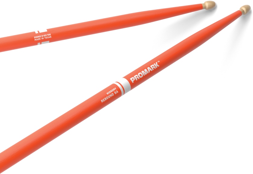 Promark Rebound 5A Painted Orange Hickory