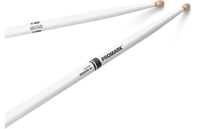 Bețe de tobe ProMark Rebound 5A Painted White Hickory 