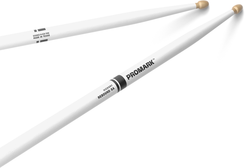 Promark Rebound 5A Painted White Hickory