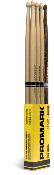 Promark Rebound 5B Hickory Drumstick 4-Pack