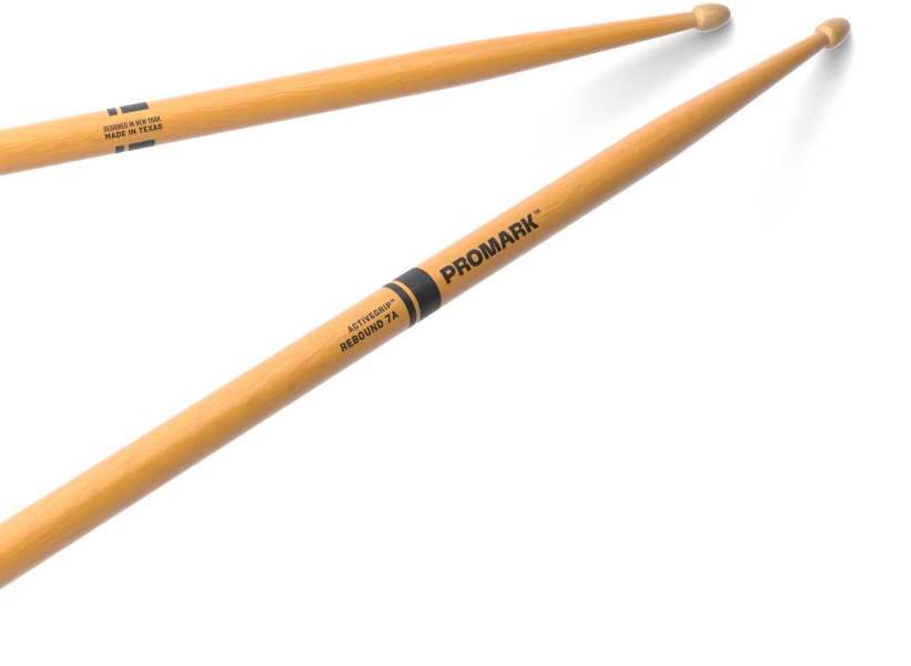 Promark Rebound 7A ActiveGrip Clear Hickory