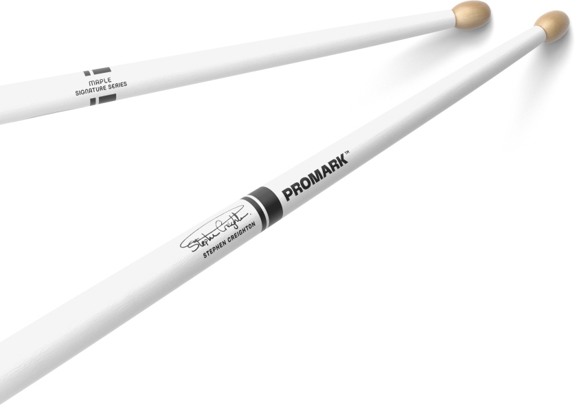Promark Stephen Creighton Pipe Band White Maple
