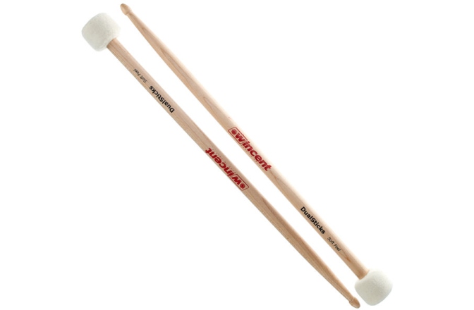 Bete pentru cinele si tom-uri Wincent DualStick Soft Feel