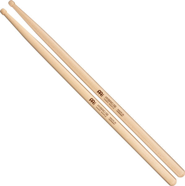 Meinl Hybrid 5B Wood Tip Drumstick - Hard Maple