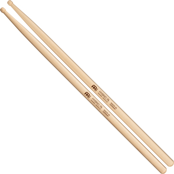 Meinl Hybrid 7A Wood Tip Drumstick - Hard Maple