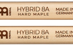 Bețe pentru Tobe Meinl Hybrid 8A Wood Tip Drumstick - Hard Maple