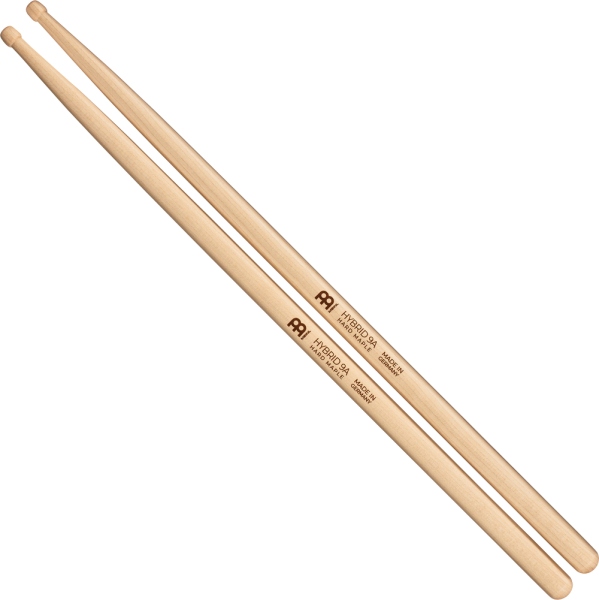 Meinl Hybrid 9A Wood Tip Drumstick - Hard Maple