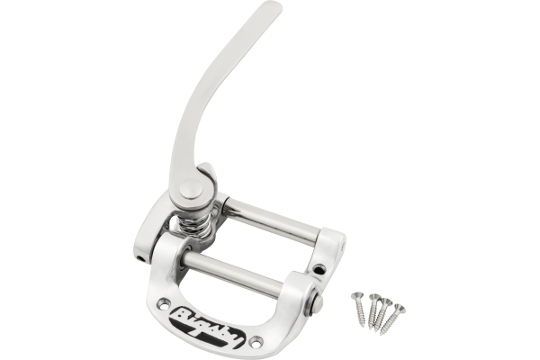 B5LH Vibrato Tailpiece Left-Handed Polished Aluminum B5LH Vibrato Tailpiece Left-Handed Polished Aluminum