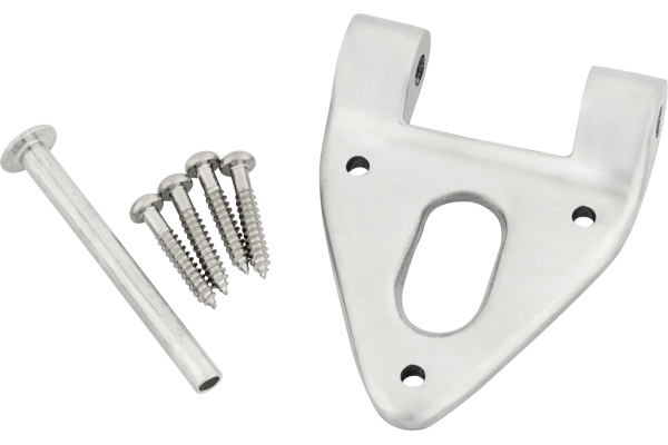 Conventional Hinge w/Hinge Pin and Screws Polished