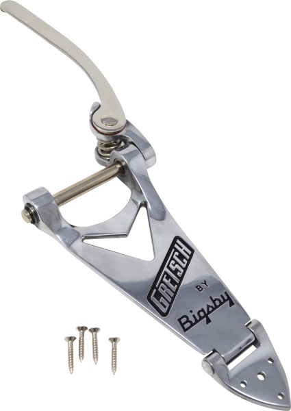 Gretsch Guitars Branded Tailpiece Bigsby B6 Polished Aluminum