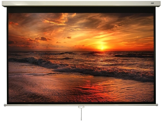 Ecran proiectie cu actionare manuala BlackMount Perete/tavan 200cm x 125 cm