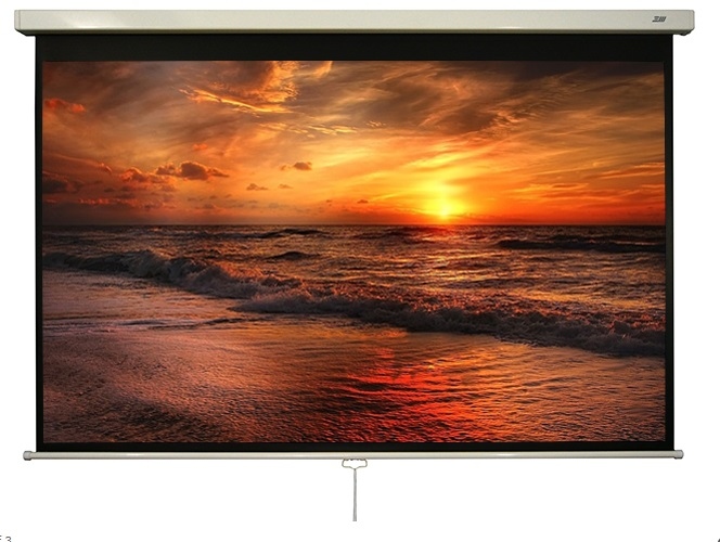 Ecran proiectie cu actionare manuala BlackMount Perete/tavan 240cm x 150 cm