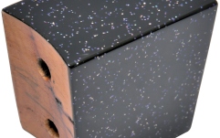 Bloc central Bongo Latin Percussion Middle block Bongo Comfort Curve 7" & 8 1/2" Black Holo Skarkle