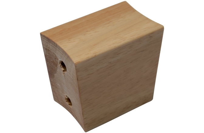 Bloc central Bongo Latin Percussion Middle block Bongo Comfort Curve 7" & 8 1/2" Natur